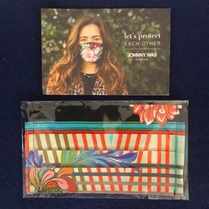 PG1295 NWT Johnny Was Mask. SzOS